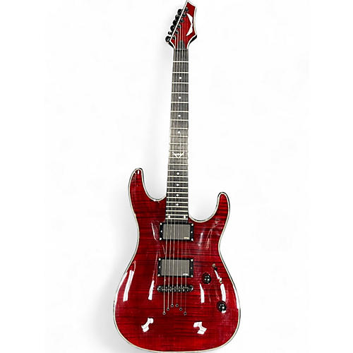 Used Dean Custom 450 Trans Red Solid Body Electric Guitar Trans Red