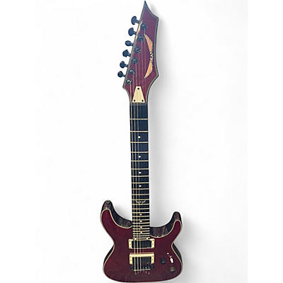 Used Dean Custom 450 Trans Red Solid Body Electric Guitar