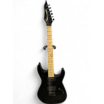 Used Dean Custom Zone Black Solid Body Electric Guitar