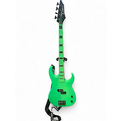 Used Dean Custom Zone Green Solid Body Electric Guitar
