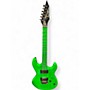 Used Dean Custom Zone Green Solid Body Electric Guitar Green