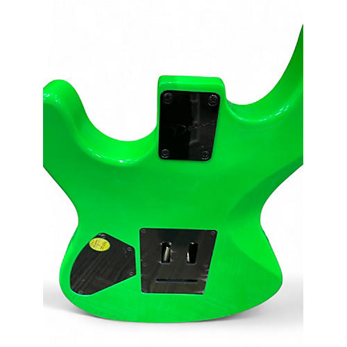 Used Dean Custom Zone SLIME GRREN Solid Body Electric Guitar SLIME GRREN