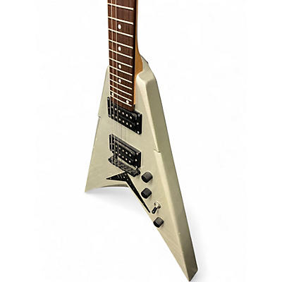 Used Dean DAVE MUSTAINE VMNT Silver Solid Body Electric Guitar