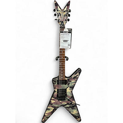 Used Dean DIME CAMO Camo Solid Body Electric Guitar