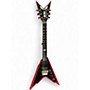 Used Dean DIME RAZORBACK V BLACK WITH RED BEVELS Solid Body Electric Guitar BLACK WITH RED BEVELS