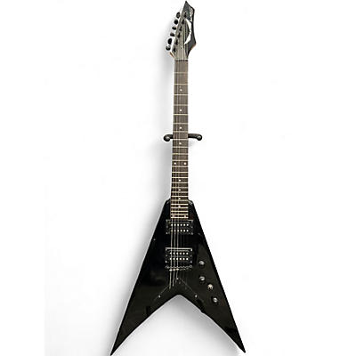 Used Dean Dave Mustaine Signature V Black Solid Body Electric Guitar