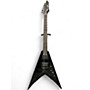 Used Dean Dave Mustaine Signature V Black Solid Body Electric Guitar Black