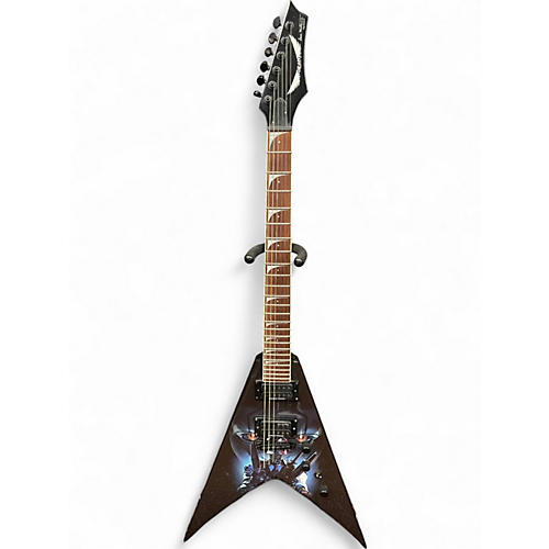 Used Dean Dave Mustaine Signature V Custom Graphic Solid Body Electric Guitar Custom Graphic