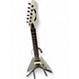 Used Dean Dave Mustaine Signature V Gray Solid Body Electric Guitar Gray