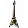 Used Dean Dave Mustaine Signature V United Abomination Custom Graphic Solid Body Electric Guitar Custom Graphic