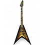 Used Dean Dave Mustaine V Limited Edition Tiger Eye Solid Body Electric Guitar Tiger Eye