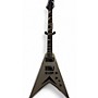 Used Dean Used Dean Dave Mustaine VMNT Signature V Silver Solid Body Electric Guitar Silver