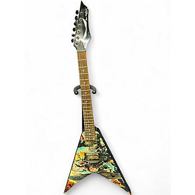 Used Dean Dave Mustaine VMNTX Custom Graphic Solid Body Electric Guitar
