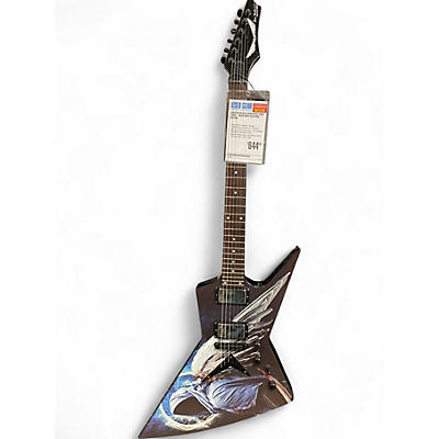 Used Dean Dave Mustaine Zero ANGEL BLACK Solid Body Electric Guitar