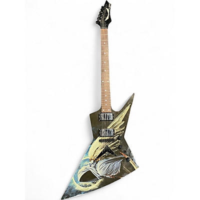 Used Dean Dave Mustaine Zero Angel of Deth Custom Graphic Solid Body Electric Guitar