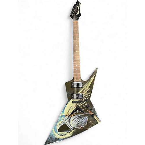 Used Dean Dave Mustaine Zero Angel of Deth Custom Graphic Solid Body Electric Guitar Custom Graphic