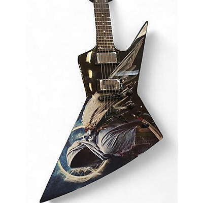 Used Dean Dave Mustaine Zero GRIM REAPER MURAL Solid Body Electric Guitar
