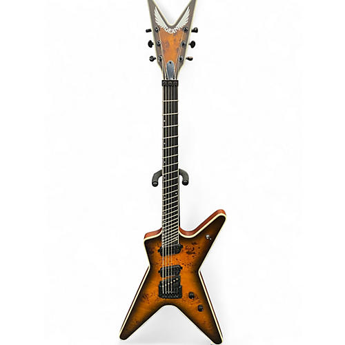 Used Dean Dean ML SELECT 6 STRING MULTISCALE w/KAHLER BURL-BRST Solid Body Electric Guitar BURL-BRST