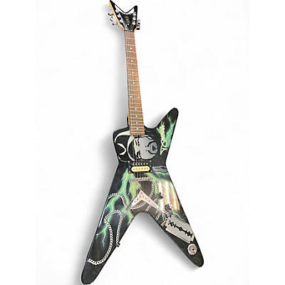 Used Dean Dime Blade ML Custom Graphic Solid Body Electric Guitar