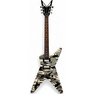 Dean Used Dean Dime-O-Flage Snow Camo Snow Camo Solid Body Electric Guitar