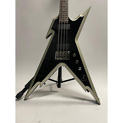 Dean Used Dean Dime Razorback V 4 String Black Electric Bass Guitar