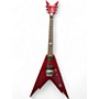Used Dean Dime Razorback V Candy Apple Red Metallic Solid Body Electric Guitar Candy Apple Red Metallic