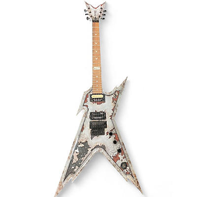 Used Dean Dime Razorback V RUST Solid Body Electric Guitar