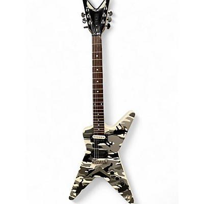 Used Dean Dimebag Dime Camo ML Camo Solid Body Electric Guitar