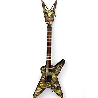 Used Dean Dimebag Dime Camo ML Camo Solid Body Electric Guitar