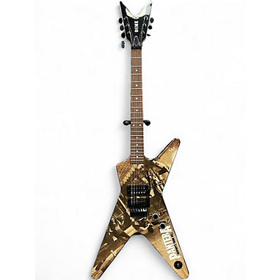Used Dean Dimebag ML Floyd Rose COWBOYS FROM HELL Solid Body Electric Guitar