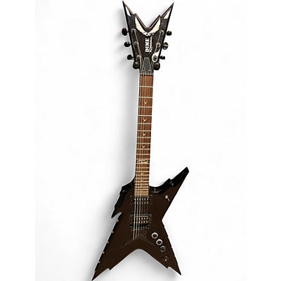 Used Dean Dimebag Razorback Black Solid Body Electric Guitar