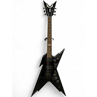 Used Dean Dimebag Razorback Black Solid Body Electric Guitar