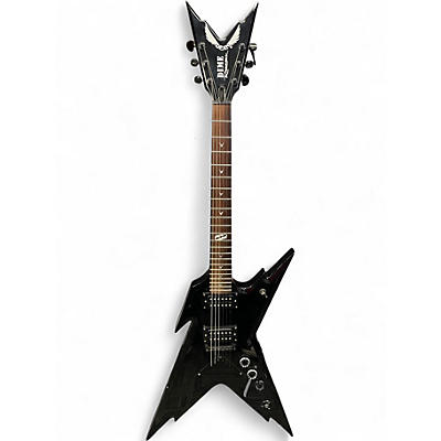Used Dean Dimebag Razorback Black Solid Body Electric Guitar