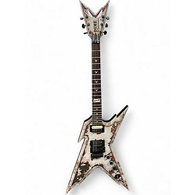 Used Dean Dimebag Razorback Floyd Rose RUST Solid Body Electric Guitar