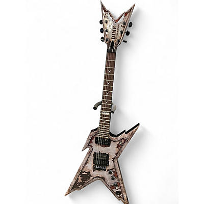 Used Dean Dimebag Razorback Rustic Burst Solid Body Electric Guitar