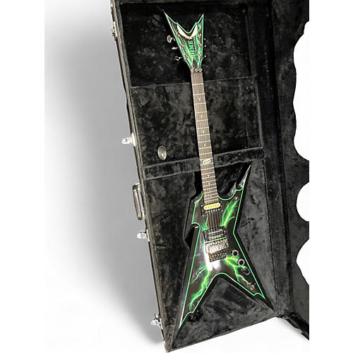 Used Dean Dimebag Razorback Slimebolt Custom Solid Body Electric Guitar Slimebolt Custom