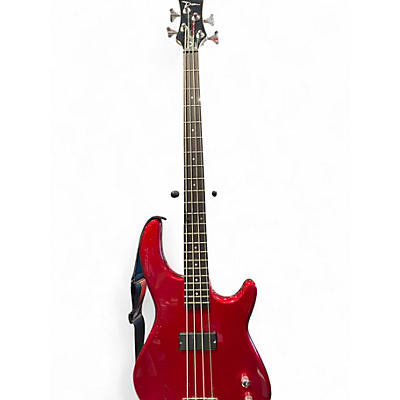 Used Dean E09M Edge 09 Candy Apple Red Electric Bass Guitar