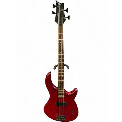 Used Dean E09M Edge 09 Metallic Red Electric Bass Guitar