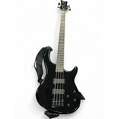 Used Dean E10A Edge 10A Active Black Electric Bass Guitar