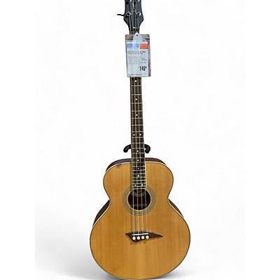 Dean Used Dean EAB AE Natural Acoustic Bass Guitar