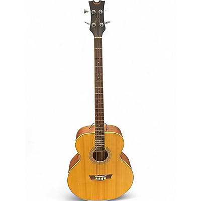 Used Dean EAB AE Natural Acoustic Bass Guitar