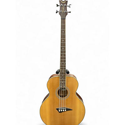 Used Dean EAB AE Natural Acoustic Bass Guitar