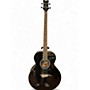 Used Dean EAB Black Acoustic Bass Guitar Black