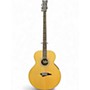 Used Dean EAB Natural Acoustic Bass Guitar Natural