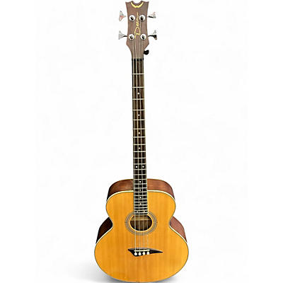 Used Dean EAB Natural Acoustic Bass Guitar