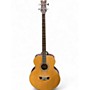 Used Dean EAB Natural Acoustic Bass Guitar Natural