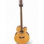 Used Dean EABC Brown Acoustic Bass Guitar Brown
