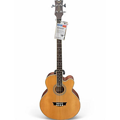 Used Dean EABC Natural Acoustic Bass Guitar