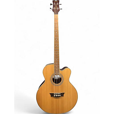 Used Dean EABC Natural Acoustic Bass Guitar