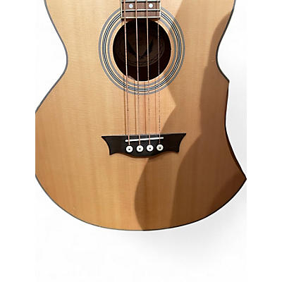 Used Dean EABC Natural Acoustic Bass Guitar